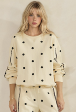 Cream Dots Top