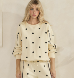 Cream Dots Top
