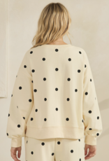 Cream Dots Top