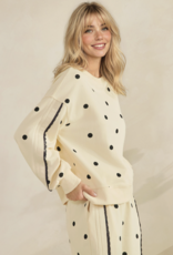 Cream Dots Top