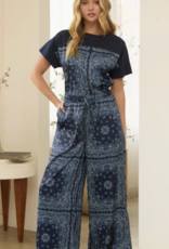 Bandana silk pant