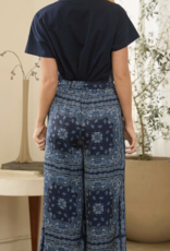 Bandana silk pant