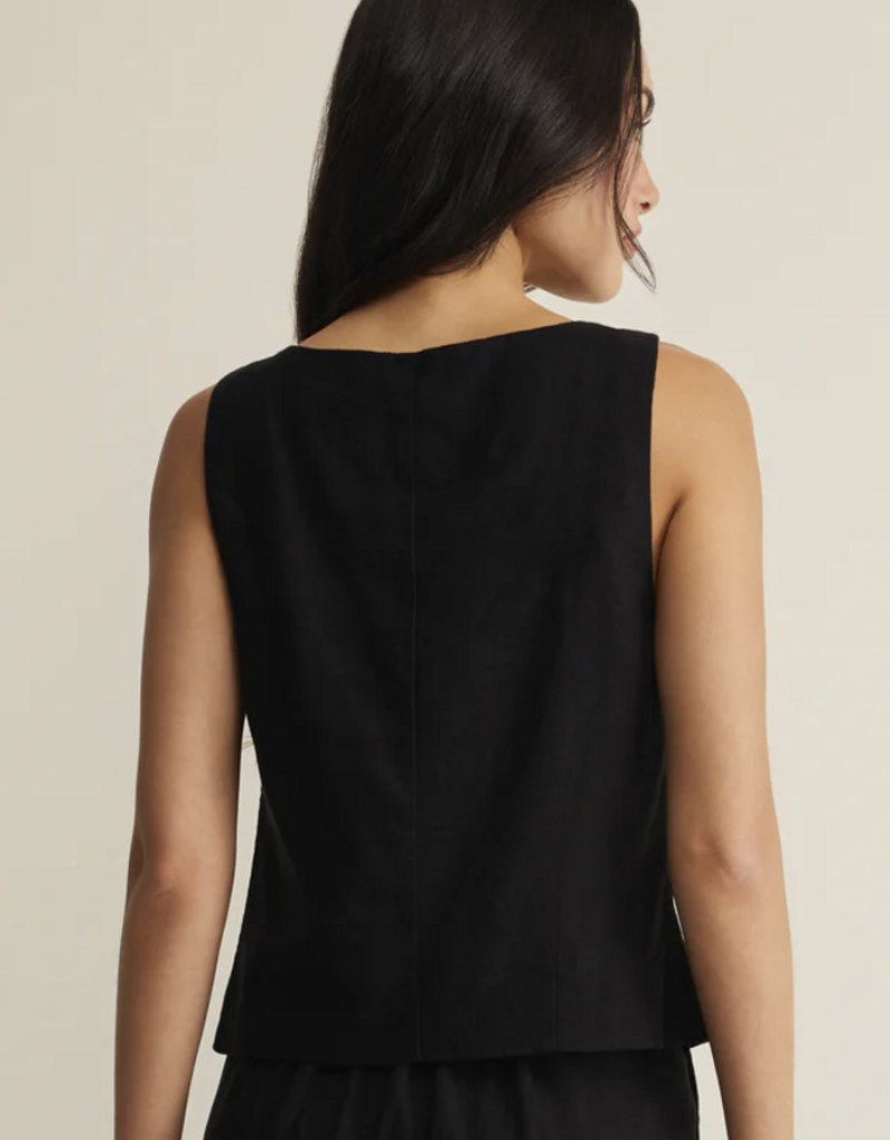 Roman Linen Vest