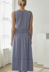 Gingham Midi Skirt