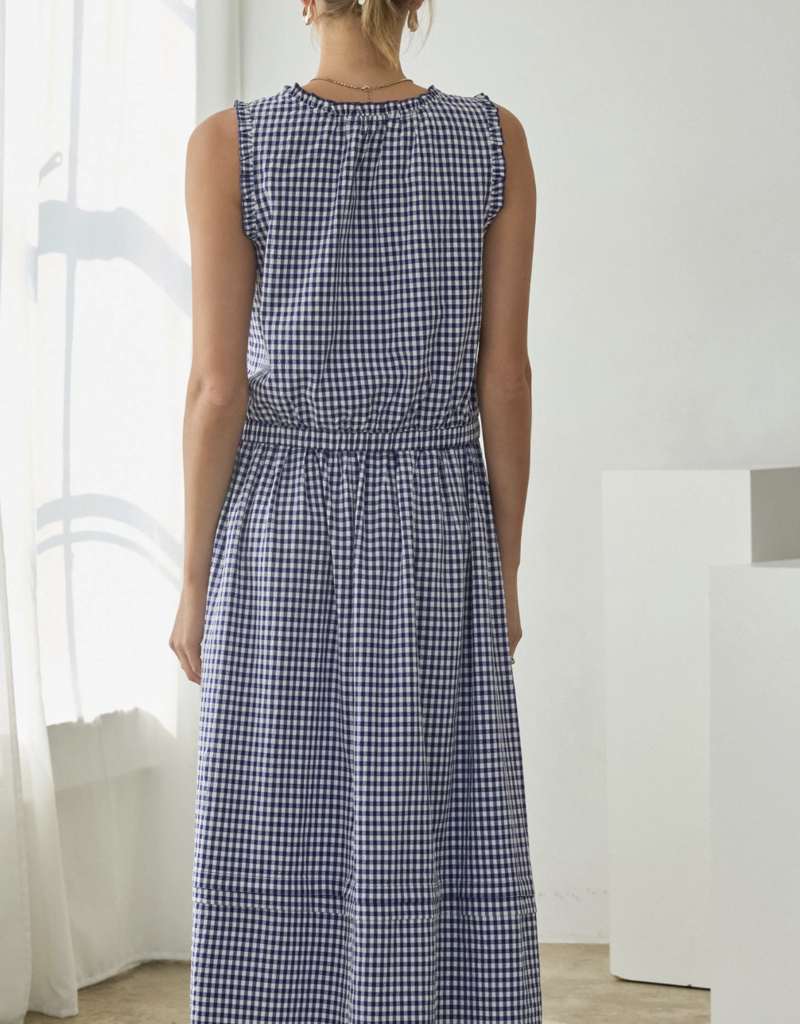 Gingham Midi Skirt