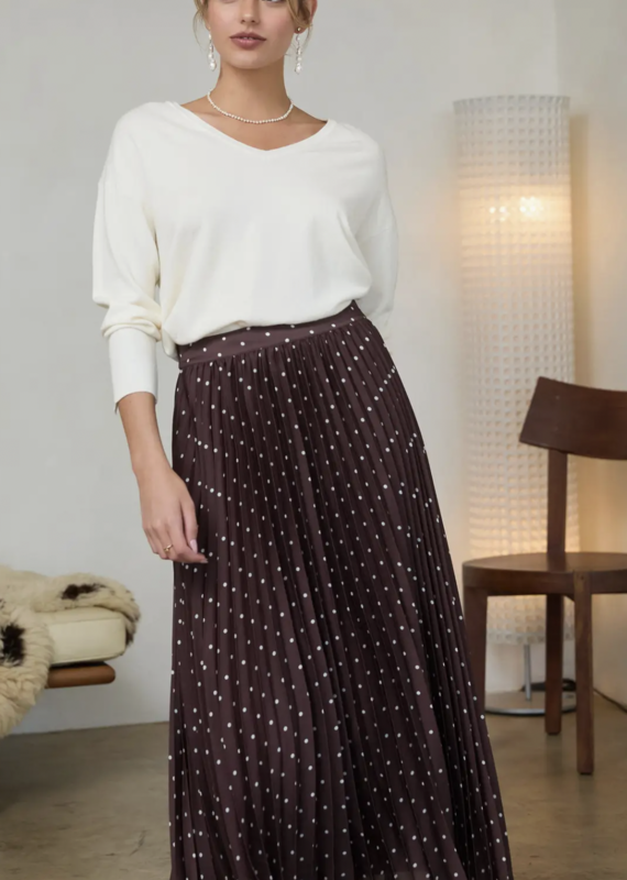 Polka-Dot Skirt