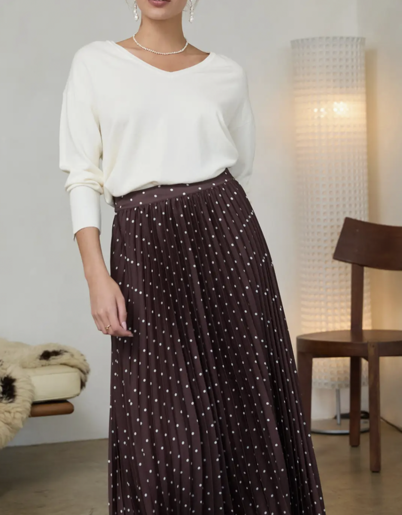 Polka-Dot Skirt
