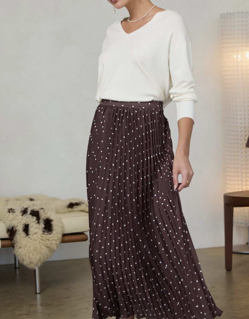 Polka-Dot Skirt