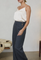 Grid Print Pant