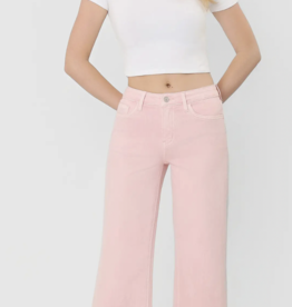 Pink denim