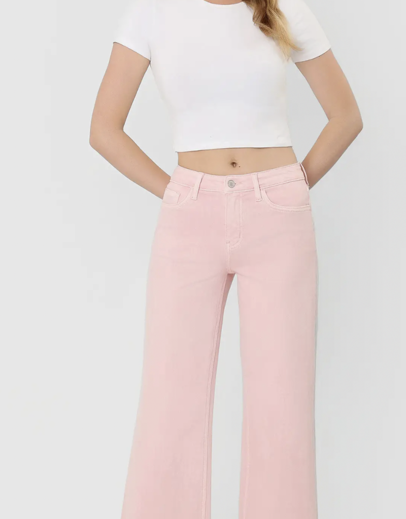Pink denim