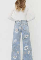 Floral Denim Pant