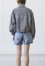 Gingham Zip Jacket