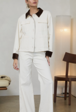 Cotton Twill Contrast Barn Jacket