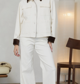 Cotton Twill Contrast Barn Jacket