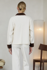 Cotton Twill Contrast Barn Jacket