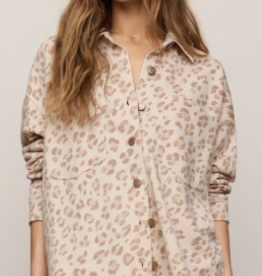 All Day Knit Leopard Jacket