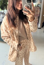 All Day Knit Leopard Jacket