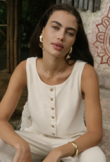 Roman Linen Vest