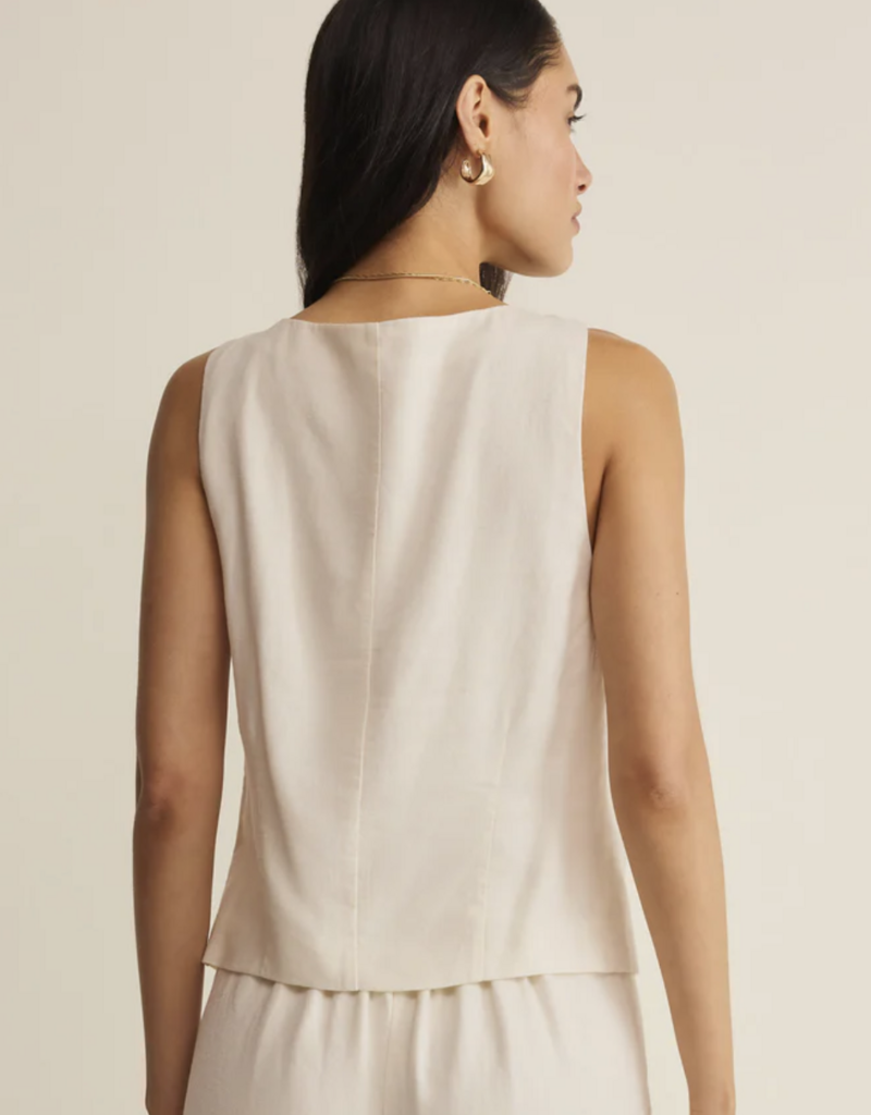 Roman Linen Vest
