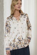Floral Print Button Down