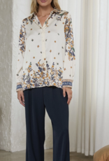 Floral Print Button Down