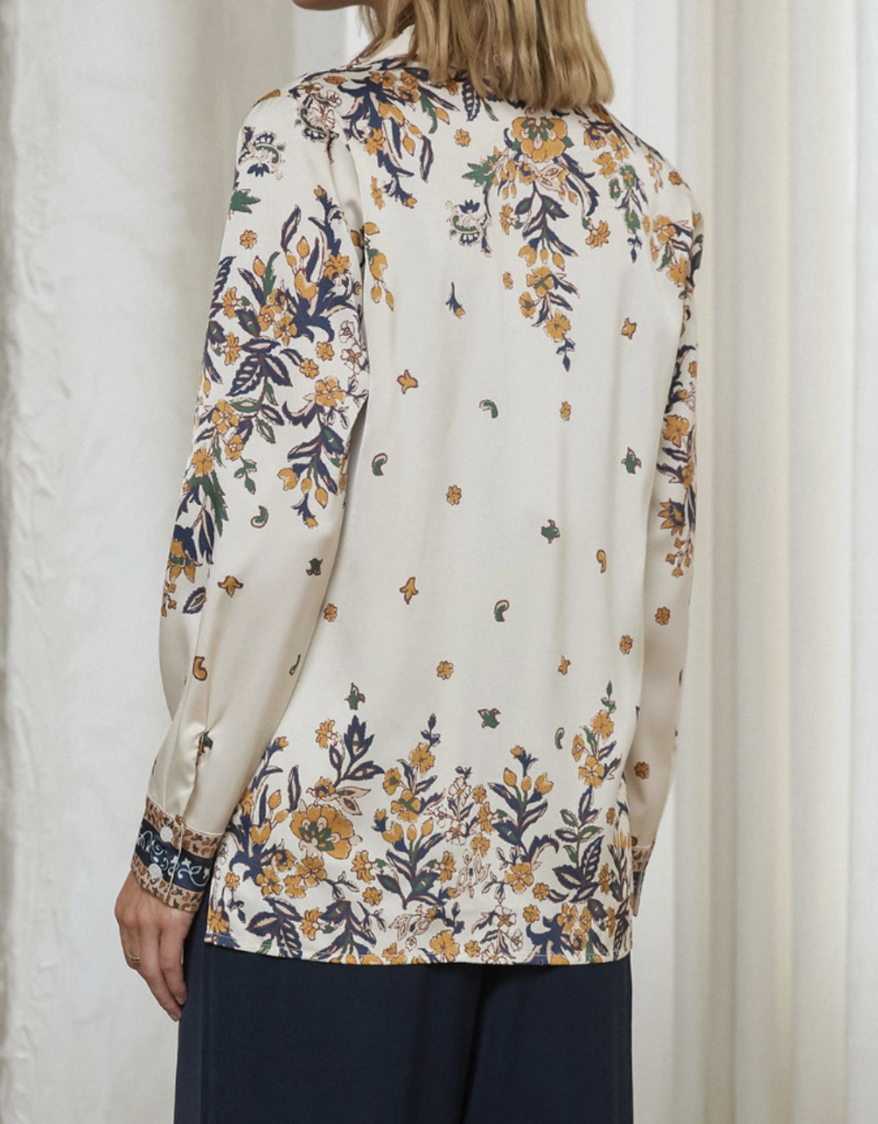 Floral Print Button Down