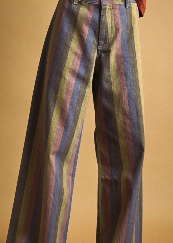 Striped Jeans