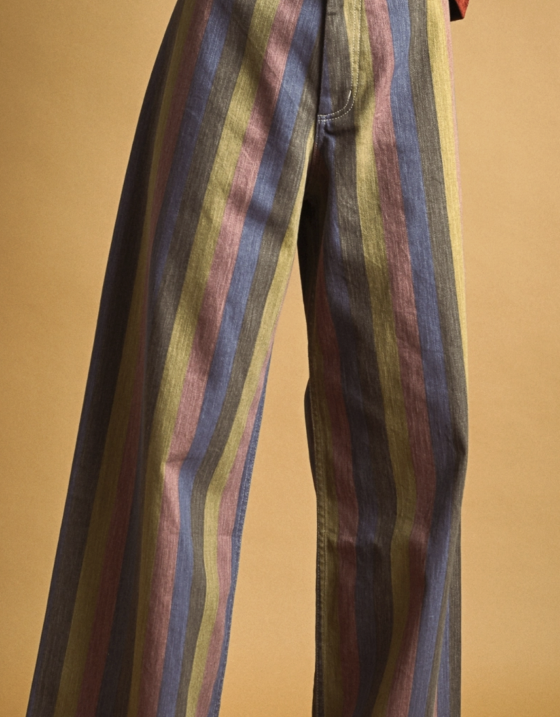 Striped Jeans