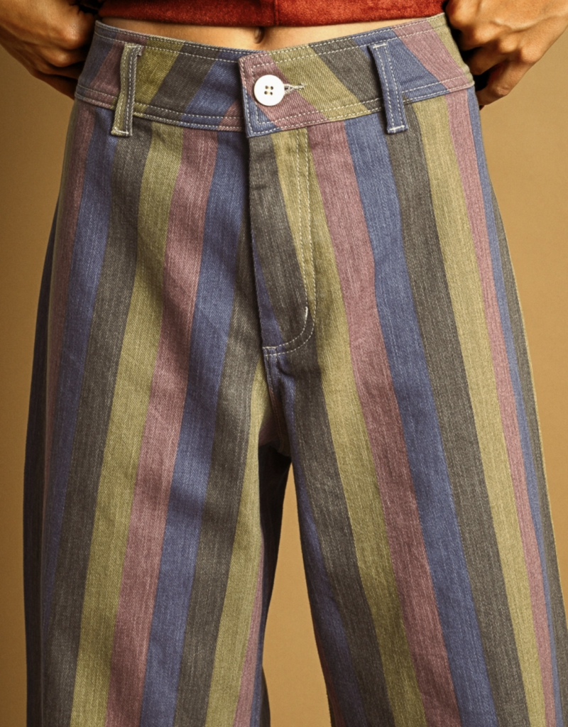Striped Jeans