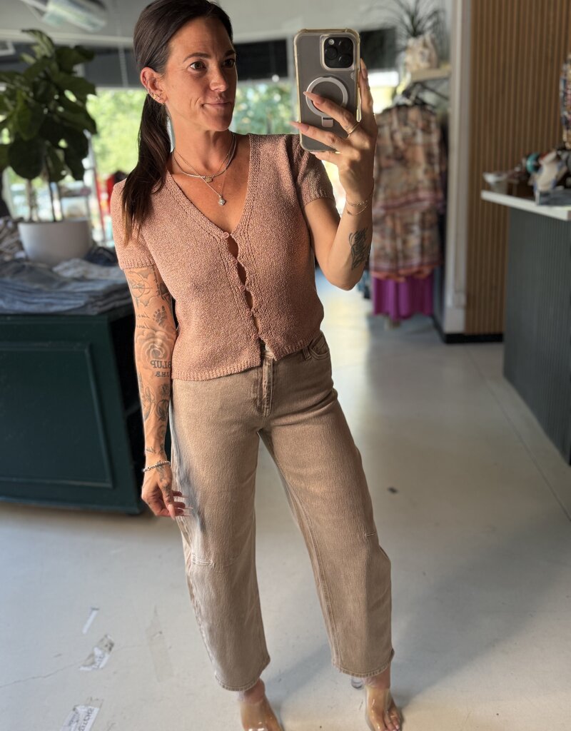 Button Front Top