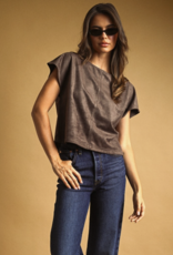 Suede Top