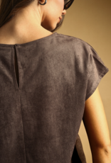 Suede Top