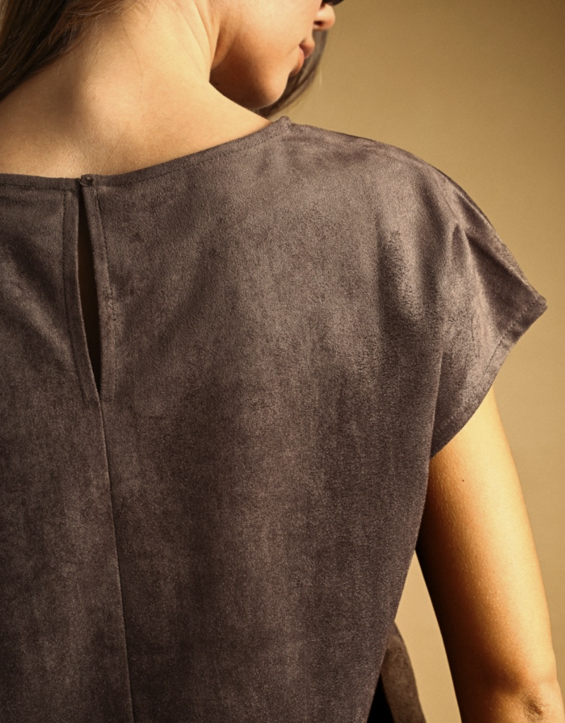 Suede Top
