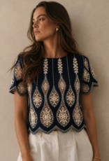 Flutter Sleeve Top