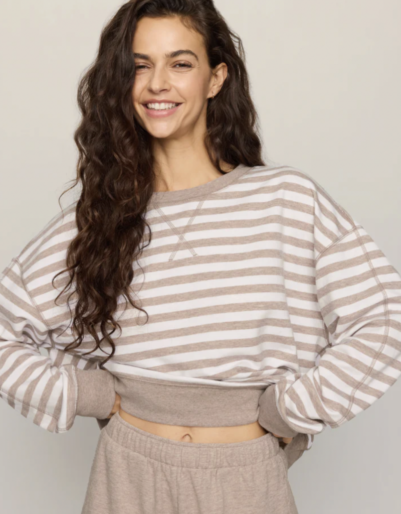 Everyday Striped Crew Top