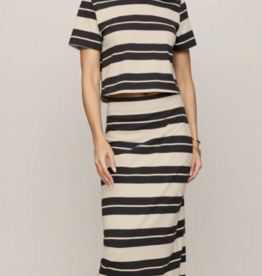 Gail Striped Skirt