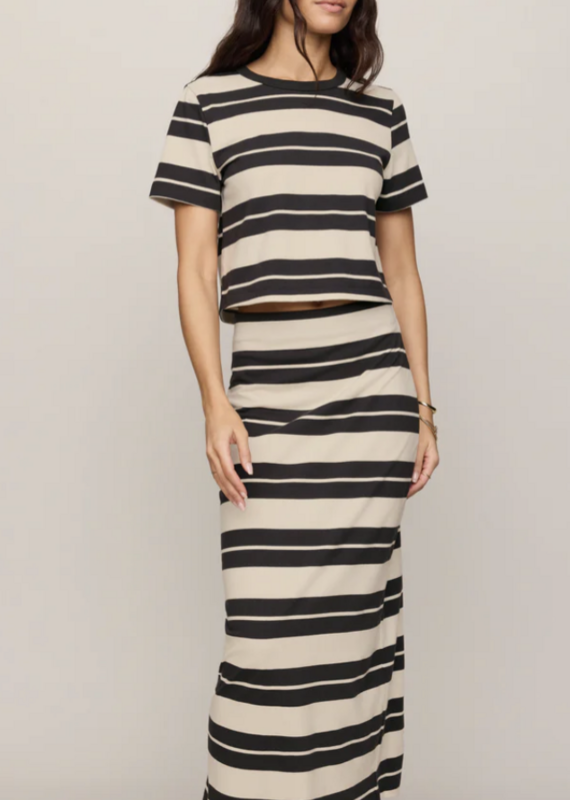 Gail Striped Skirt