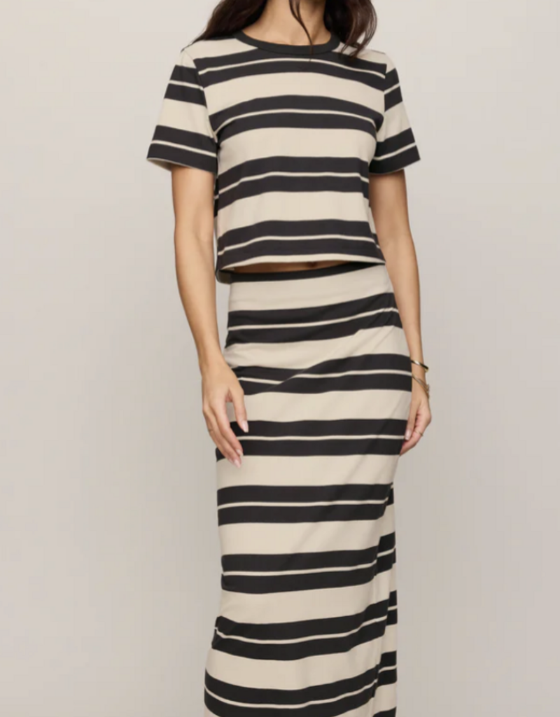 Gail Striped Skirt