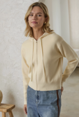 Zip-up hooded sweater