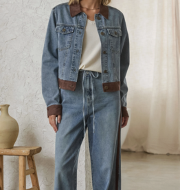 Contrast Denim Jacket