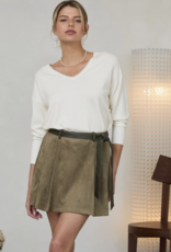Ivory V-Neck Sweater
