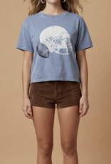 Blue Football Helmet T
