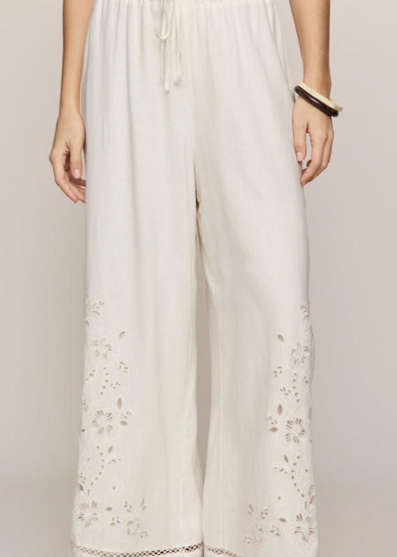 Sid Embroidered Woven Pant