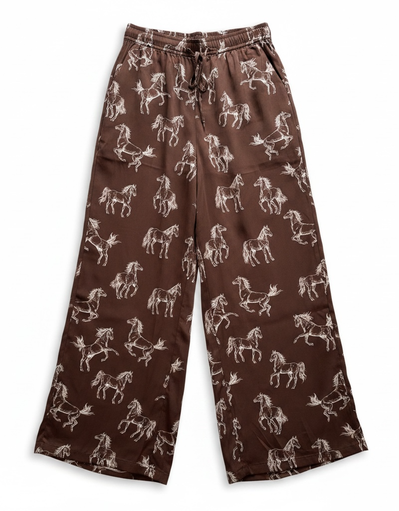 Horse Print Pant