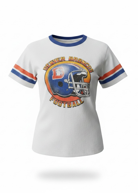 Broncos Stripe Top