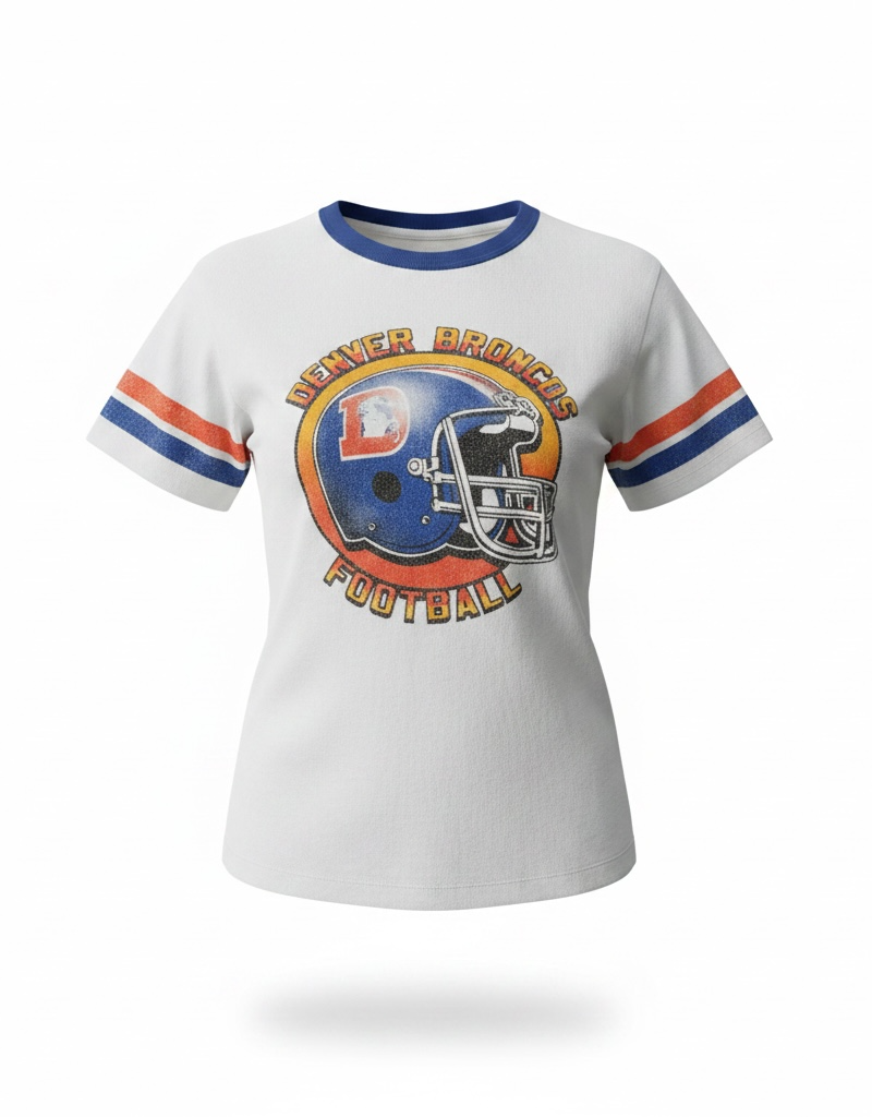 Broncos Stripe Top