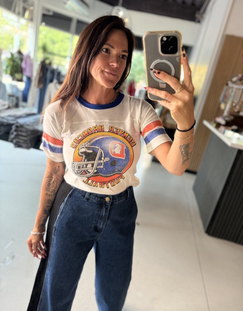 Broncos Stripe Top
