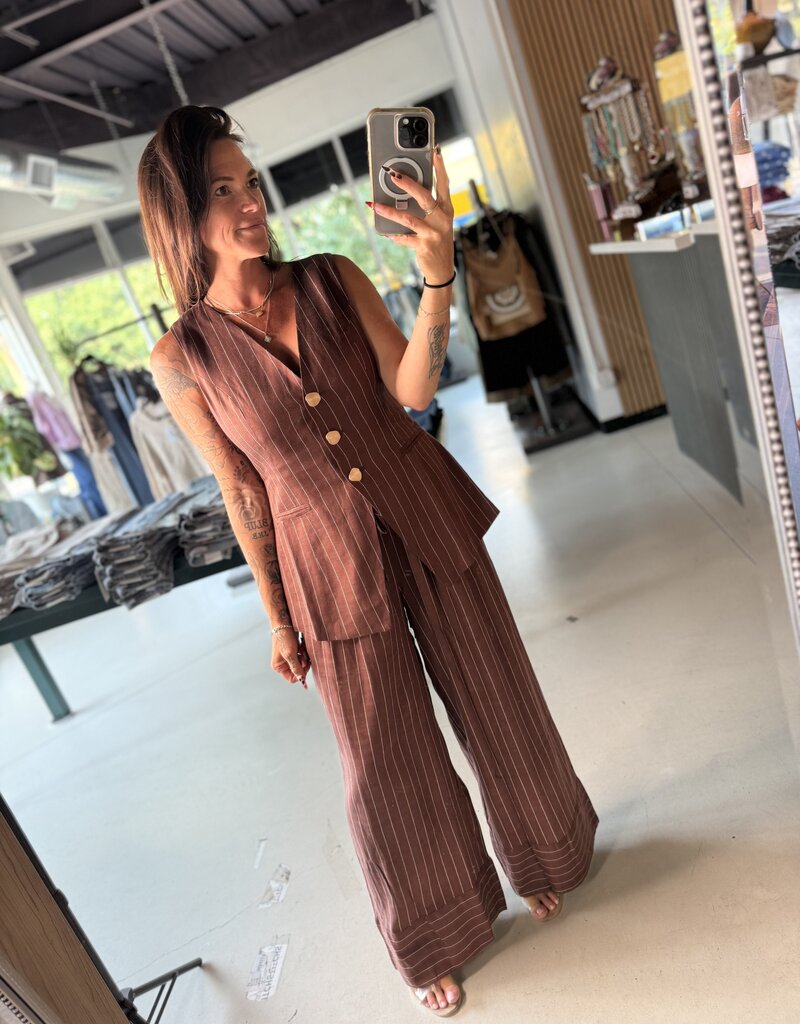 Stripe Vest