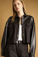 Faux Leather Jacket